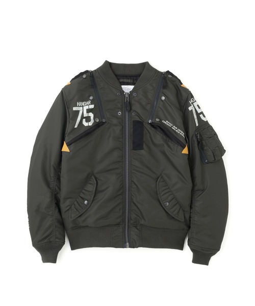 AVIREX　REMODEL　アヴィレックス　MA-1☆オールブラック WEB＆DEPOT限定》MA-1 REMODEL MARK2/MA-1 リモデル マーク2