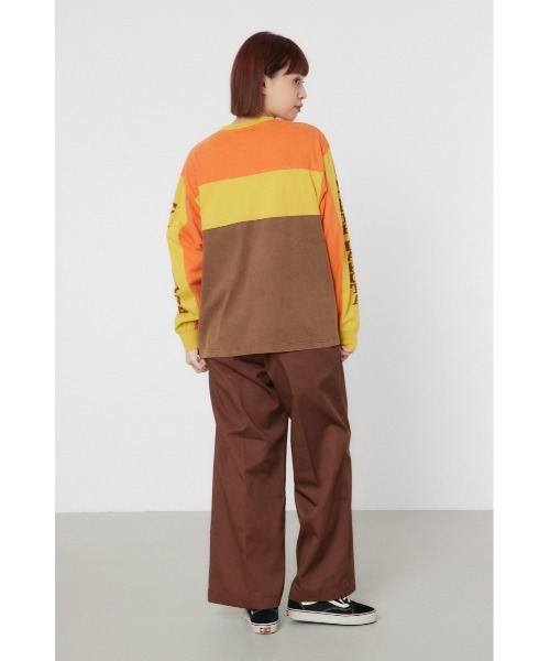 RODEO CROWNS WIDE BOWL(ロデオクラウンズワイドボウル)の「GOOD OLD RACER L/S Tシャツ(Tシャツ/カットソー・レディース・レッド系その他/ブラウン系その他/ホワイト系その他・FREE)」の9枚目の写真