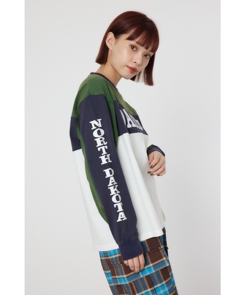 RODEO CROWNS WIDE BOWL(ロデオクラウンズワイドボウル)の「GOOD OLD RACER L/S Tシャツ(Tシャツ/カットソー・レディース・レッド系その他/ブラウン系その他/ホワイト系その他・FREE)」の11枚目の写真
