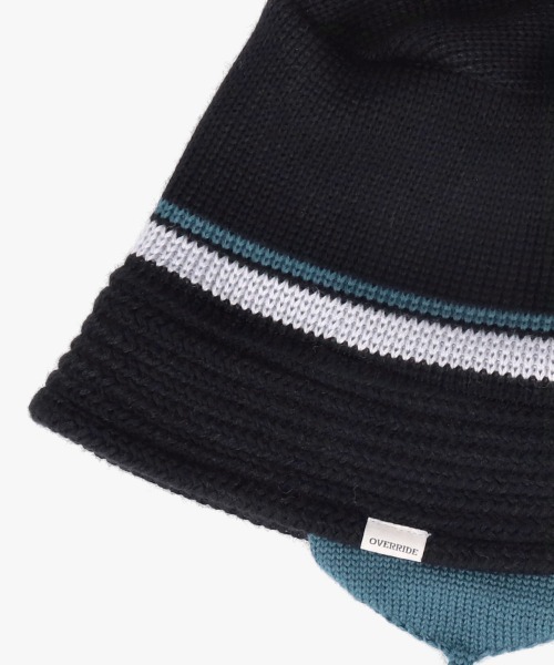 【セール】OVERRIDE EARFLAP KNIT BUCKET / オーバーライド（ハット）｜OVERRIDE（オーバーライド）