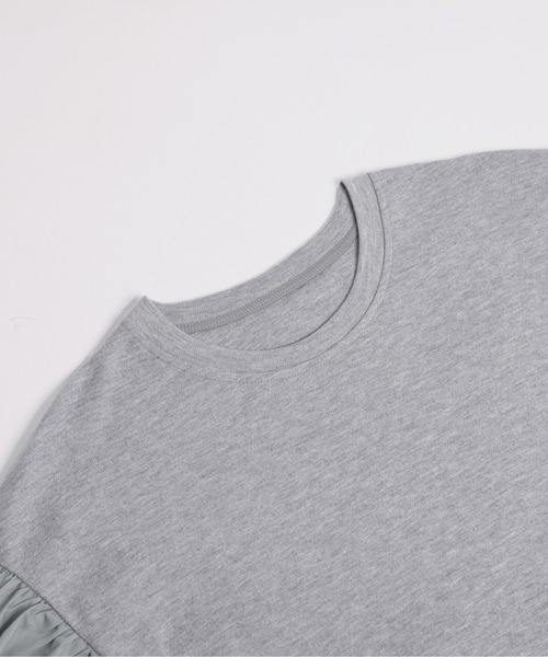 SUGAR BISKET（シュガービスケット）の「フリルドッキングロングワンピース（ワンピース・レディース・ネイビー/グレー/ブラック・フリー）」の17枚目の写真