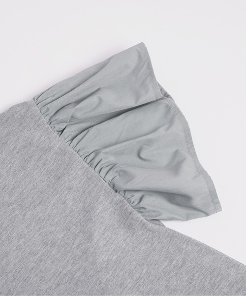 SUGAR BISKET（シュガービスケット）の「フリルドッキングロングワンピース（ワンピース・レディース・ネイビー/グレー/ブラック・フリー）」の18枚目の写真