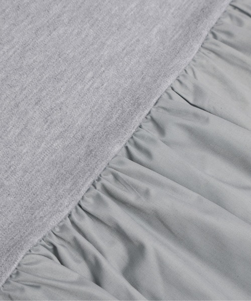 SUGAR BISKET（シュガービスケット）の「フリルドッキングロングワンピース（ワンピース・レディース・ネイビー/グレー/ブラック・フリー）」の22枚目の写真