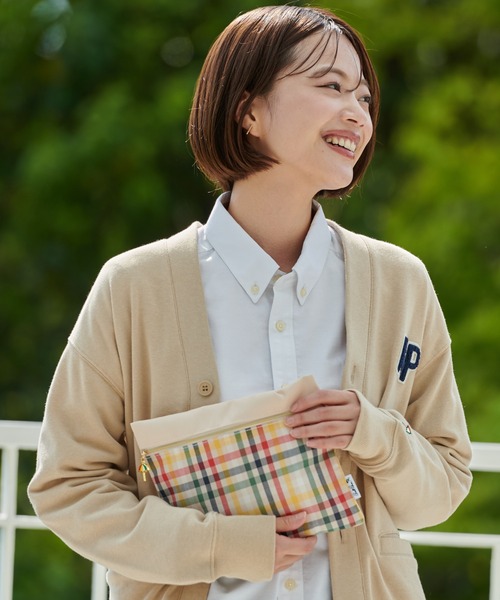 Arnold Palmer(アーノルドパーマー)の「アーノルドパーマー フラットポーチ(ポーチ・レディース・ブラック/ベージュ/ホワイト・F)」の3枚目の写真