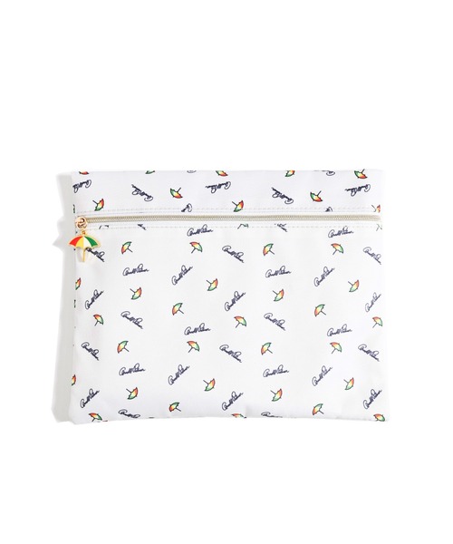 Arnold Palmer(アーノルドパーマー)の「アーノルドパーマー フラットポーチ(ポーチ・レディース・ブラック/ベージュ/ホワイト・F)」の2枚目の写真