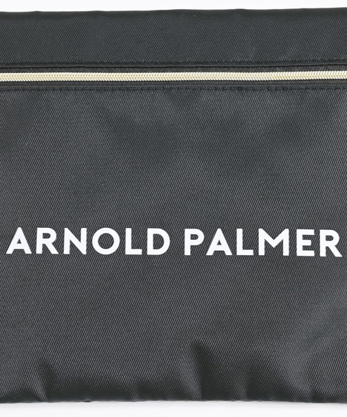 Arnold Palmer(アーノルドパーマー)の「アーノルドパーマー フラットポーチ(ポーチ・レディース・ブラック/ベージュ/ホワイト・F)」の5枚目の写真