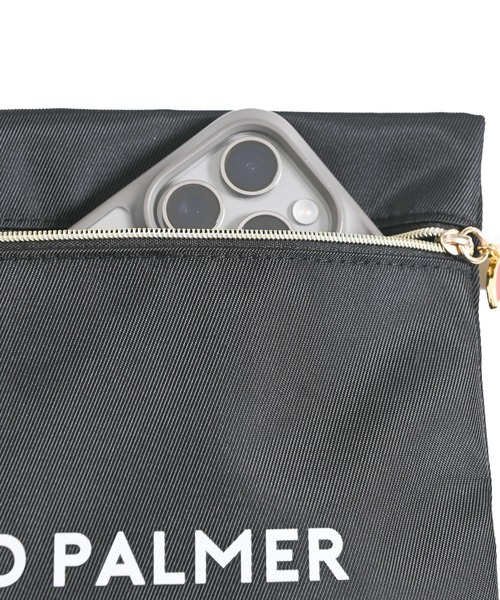 Arnold Palmer(アーノルドパーマー)の「アーノルドパーマー フラットポーチ(ポーチ・レディース・ブラック/ベージュ/ホワイト・F)」の8枚目の写真