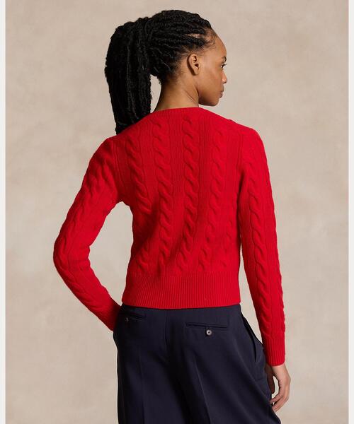 POLO RALPH LAUREN（ポロ ラルフ ローレン）の「ケーブルニット ウール