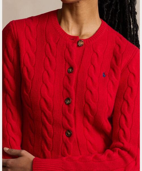 POLO RALPH LAUREN（ポロ ラルフ ローレン）の「ケーブルニット ウール