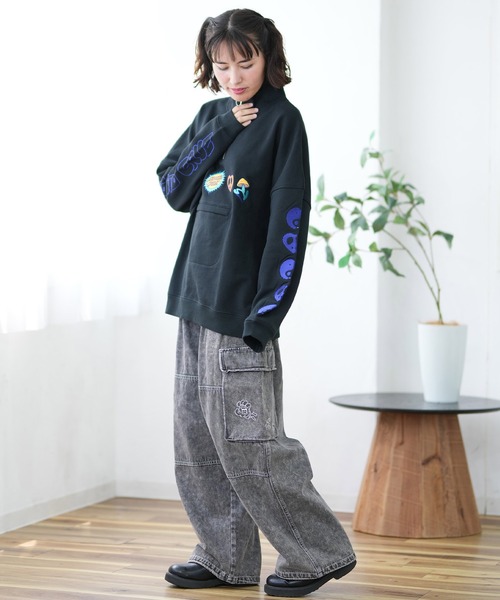 SANTA CRUZ ハーフジップ ムラサキスポーツ限定】 SANTACRUZ/サンタクルーズ メンズ