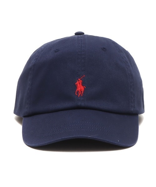 atmos pink（アトモスピンク）の「POLO RALPH LAUREN SPORT CAP-HAT / ポロ ラルフ ローレン クラッシック スポーツ キャップ（キャップ・メンズ・ネイビー・ONE SIZE）」の5枚目の写真