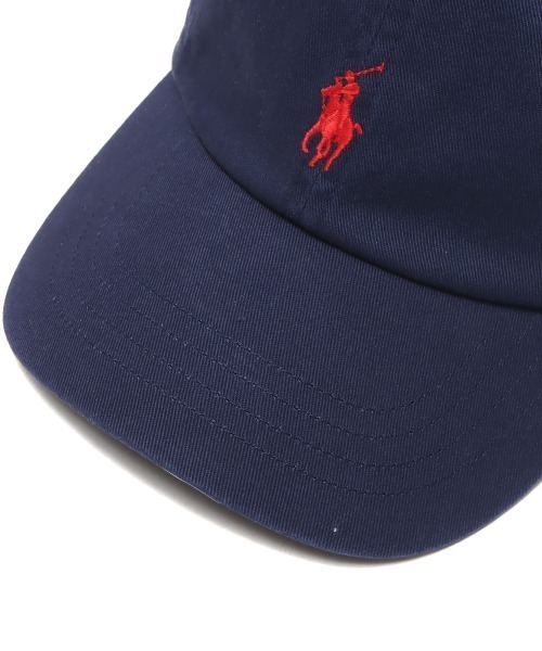 atmos pink（アトモスピンク）の「POLO RALPH LAUREN SPORT CAP-HAT / ポロ ラルフ ローレン クラッシック スポーツ キャップ（キャップ・メンズ・ネイビー・ONE SIZE）」の8枚目の写真