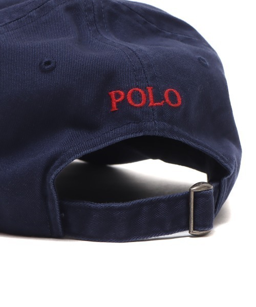atmos pink（アトモスピンク）の「POLO RALPH LAUREN SPORT CAP-HAT / ポロ ラルフ ローレン クラッシック スポーツ キャップ（キャップ・メンズ・ネイビー・ONE SIZE）」の6枚目の写真