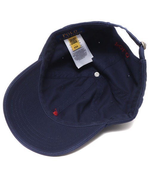 atmos pink（アトモスピンク）の「POLO RALPH LAUREN SPORT CAP-HAT / ポロ ラルフ ローレン クラッシック スポーツ キャップ（キャップ・メンズ・ネイビー・ONE SIZE）」の2枚目の写真