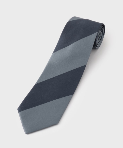 TAKEO KIKUCHI（タケオキクチ）の「◆【Made in JAPAN】マットサテン ストライプ ネクタイ（ネクタイ・メンズ・ターコイズブルー系3/ブラック系2/レンガ・00）」の14枚目の写真