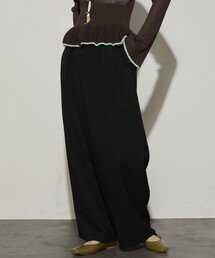 Firsthand | Firsthand/ファーストハンド フランネルラップパンツ / イージーケア ワイドパンツ(スラックス)