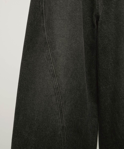 ENDER PRODUCTS（エンダープロダクツ）の「ヴィンテージ加工立体裁断フレアワイドデニム【ENDER PRODUCTS/エンダープロダクツ】（デニムパンツ・メンズ・ブルー/グレー/ブラック・L/M）」の12枚目の写真