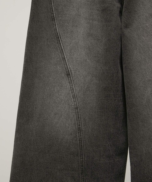 ENDER PRODUCTS（エンダープロダクツ）の「ヴィンテージ加工立体裁断フレアワイドデニム【ENDER PRODUCTS/エンダープロダクツ】（デニムパンツ・メンズ・ブルー/グレー/ブラック・L/M）」の18枚目の写真