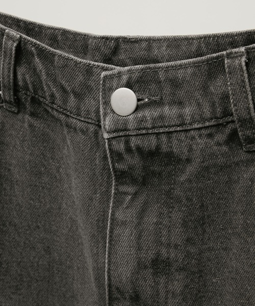 ENDER PRODUCTS（エンダープロダクツ）の「ヴィンテージ加工立体裁断フレアワイドデニム【ENDER PRODUCTS/エンダープロダクツ】（デニムパンツ・メンズ・ブルー/グレー/ブラック・L/M）」の20枚目の写真