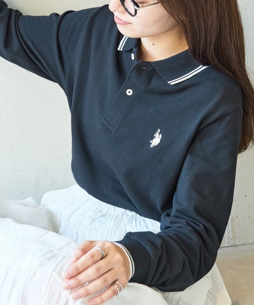 セール】【U.S. POLO ASSN.】Twin Tipped POLO shirts longsleeve