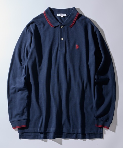 セール】【U.S. POLO ASSN.】Twin Tipped POLO shirts longsleeve