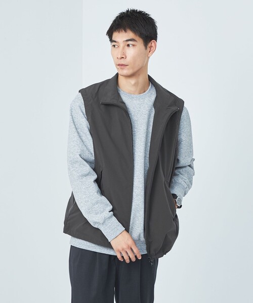 green label relaxing（グリーンレーベルリラクシング）の「スペクテイト ベスト（ベスト・メンズ・ブラック/ダークグレー・L/M/S）」の5枚目の写真