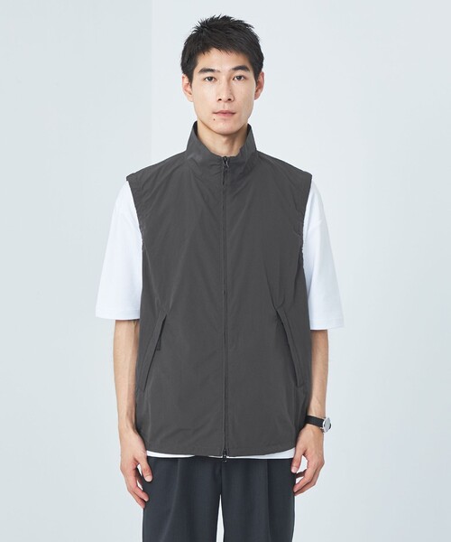 green label relaxing（グリーンレーベルリラクシング）の「スペクテイト ベスト（ベスト・メンズ・ブラック/ダークグレー・L/M/S）」の7枚目の写真