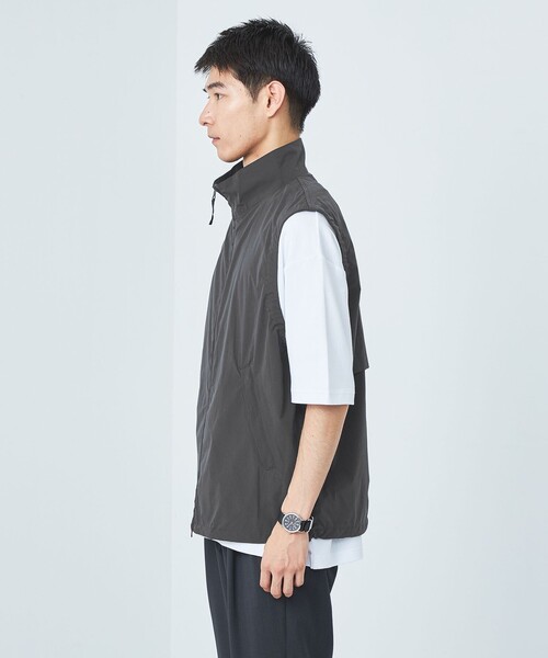 green label relaxing（グリーンレーベルリラクシング）の「スペクテイト ベスト（ベスト・メンズ・ブラック/ダークグレー・L/M/S）」の8枚目の写真