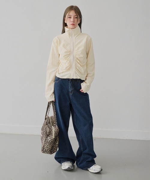 【2024A/W新作アイテム】【大容量収納可能】レオパードヒョウ柄ボストンバッグ（ボストンバッグ）｜UNE MANSION（ユヌマンション）