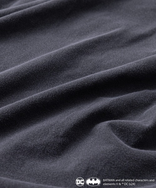 UNIIT（ユニット）の「【BATMAN/バットマン】パウダーブリーチ加工 ビッグシルエットロンT ドロップショルダー オーバーサイズ　ヴィンテージ加工（Tシャツ/カットソー・メンズ・グレー系その他/グレー系その他2/グリーン系その他2/ブルー系その他・LARGE/MEDIUM）」の11枚目の写真