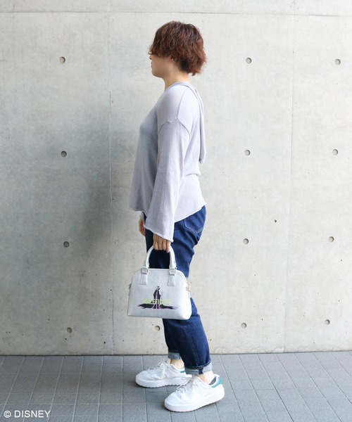 Disney（ディズニー）の「ディズニー ヴィランズ / トラペーズショルダーバッグ（ショルダーバッグ・レディース・パープル/シルバー/ブラック・FREE）」の15枚目の写真