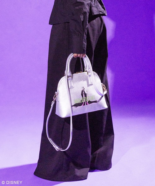 Disney（ディズニー）の「ディズニー ヴィランズ / トラペーズショルダーバッグ（ショルダーバッグ・レディース・パープル/シルバー/ブラック・FREE）」の16枚目の写真