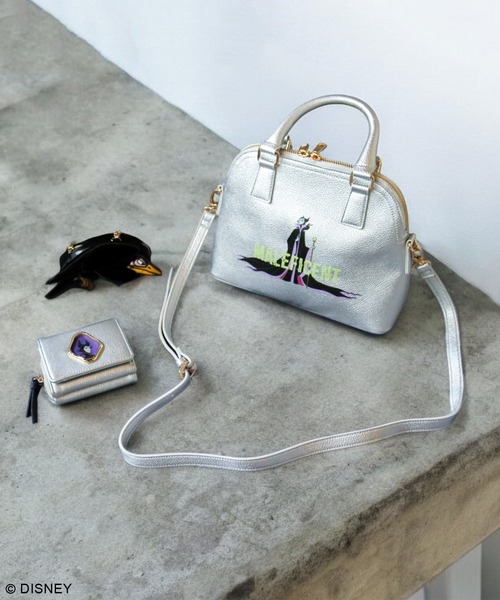 Disney（ディズニー）の「ディズニー ヴィランズ / トラペーズショルダーバッグ（ショルダーバッグ・レディース・パープル/シルバー/ブラック・FREE）」の19枚目の写真