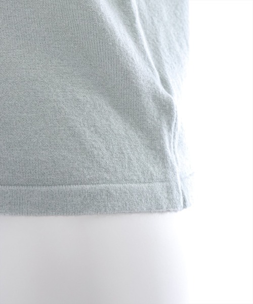 clear（クリア）の「袖パールフェザー配色襟付ニットトップス [大人 フェミニン]≪再入荷≫（ニット/セーター・レディース・ミント/ブラック/アイボリー・F）」の15枚目の写真