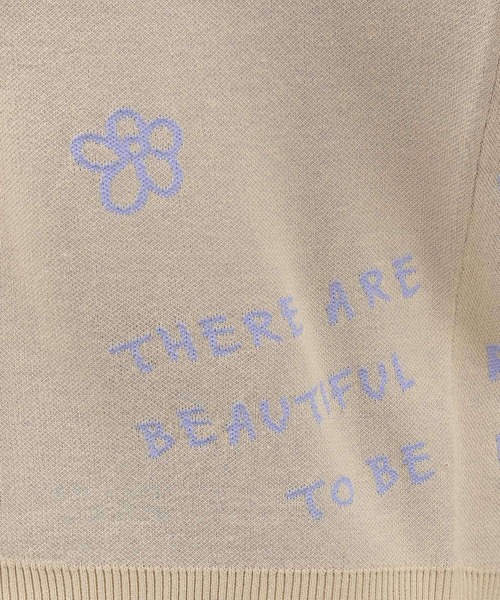 LAKOLE（ラコレ）の「ラフタッチVネックジャガードカーディガン/149361（カーディガン/ボレロ・レディース・ブラウン/ベージュ/チャコール・FREE）」の13枚目の写真