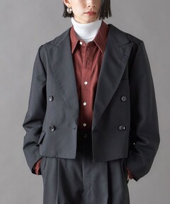 セール】撥水強撚ポリエステルジャケット（テーラードジャケット