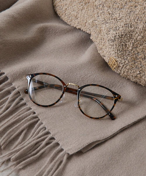 PAPILLONNER（パピヨネ）の「ラウンドフレーム眼鏡（サングラス・レディース・ブラック/ブラウン・FREE）」の16枚目の写真