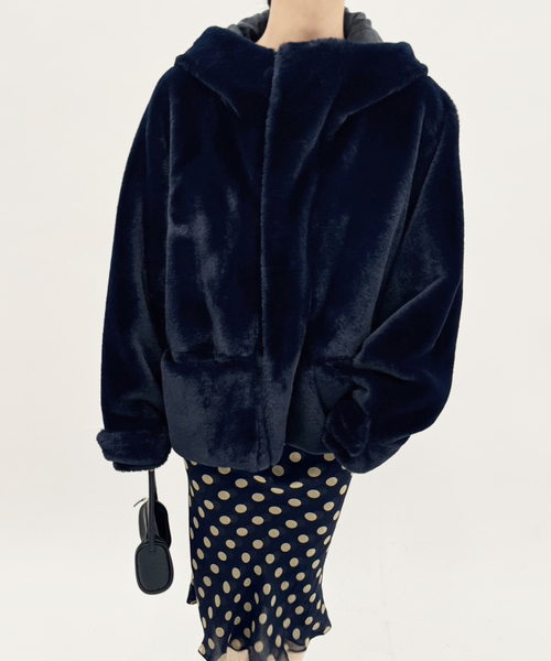 セール】【VACHEMENT / ヴァシュモン】ECOファーコート（その他