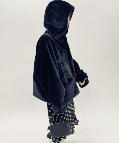 セール】【VACHEMENT / ヴァシュモン】ECOファーコート（その他