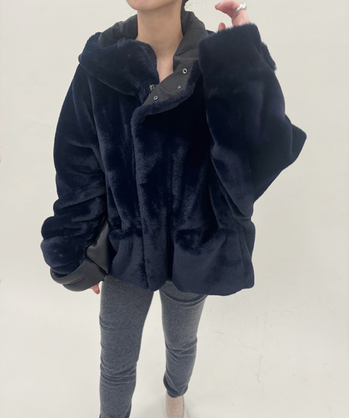 VACHEMENT エコファーコート セール】【VACHEMENT / ヴァシュモン】ECOファーコート（その他