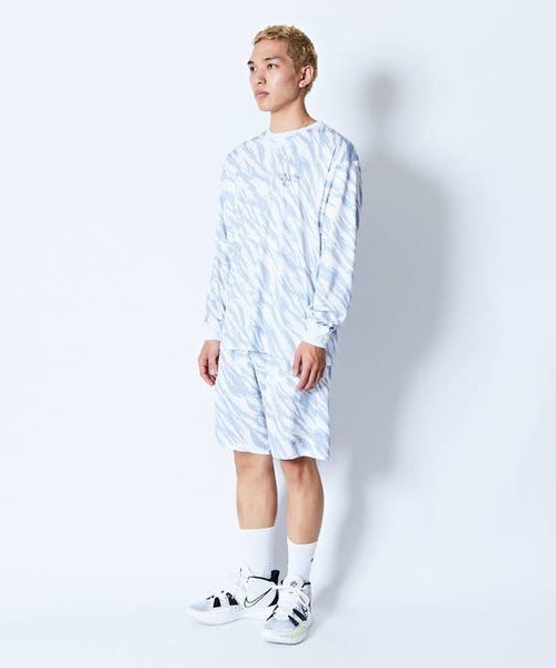 AKTR（アクター）の「AKTR BEAST CAMO A.L LOOSE L/S SP TEE（アクター ビーストカモ A.L ルーズ ロングスリーブ SP ティー）（Tシャツ/カットソー・メンズ・ブラック/ホワイト/グリーン・MEDIUM/LARGE/X-LARGE/XX-LARGE）」の8枚目の写真