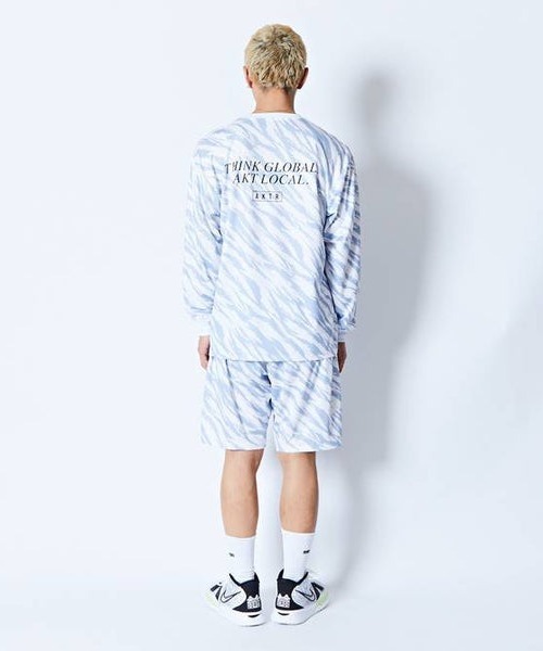 AKTR（アクター）の「AKTR BEAST CAMO A.L LOOSE L/S SP TEE（アクター ビーストカモ A.L ルーズ ロングスリーブ SP ティー）（Tシャツ/カットソー・メンズ・ブラック/ホワイト/グリーン・MEDIUM/LARGE/X-LARGE/XX-LARGE）」の9枚目の写真