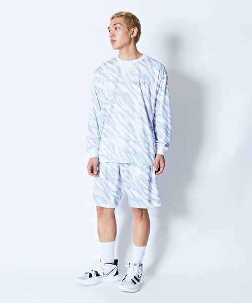 AKTR（アクター）の「AKTR BEAST CAMO A.L LOOSE L/S SP TEE（アクター ビーストカモ A.L ルーズ ロングスリーブ SP ティー）（Tシャツ/カットソー・メンズ・ブラック/ホワイト/グリーン・MEDIUM/LARGE/X-LARGE/XX-LARGE）」の10枚目の写真