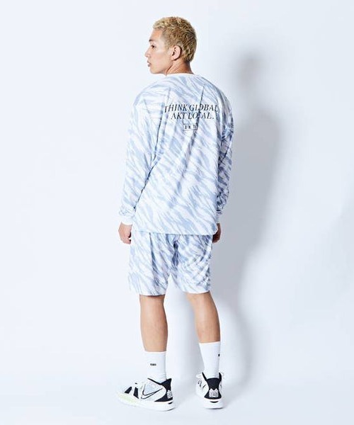 AKTR（アクター）の「AKTR BEAST CAMO A.L LOOSE L/S SP TEE（アクター ビーストカモ A.L ルーズ ロングスリーブ SP ティー）（Tシャツ/カットソー・メンズ・ブラック/ホワイト/グリーン・MEDIUM/LARGE/X-LARGE/XX-LARGE）」の11枚目の写真