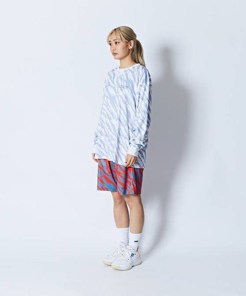 AKTR（アクター）の「AKTR BEAST CAMO A.L LOOSE L/S SP TEE（アクター ビーストカモ A.L ルーズ ロングスリーブ SP ティー）（Tシャツ/カットソー・メンズ・ブラック/ホワイト/グリーン・MEDIUM/LARGE/X-LARGE/XX-LARGE）」の13枚目の写真