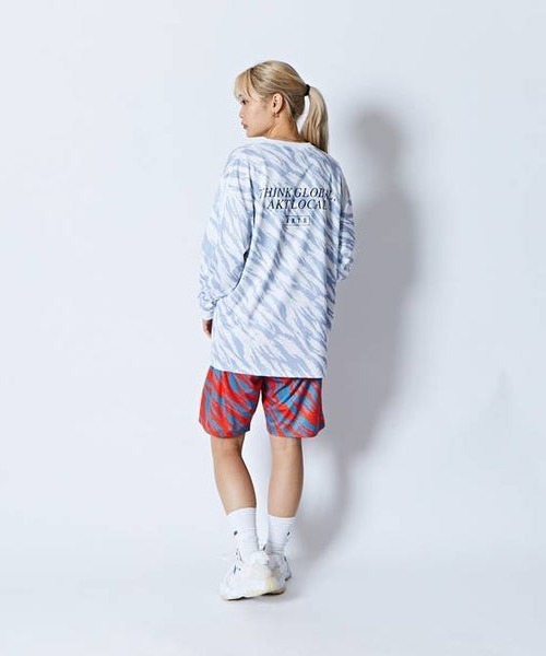 AKTR（アクター）の「AKTR BEAST CAMO A.L LOOSE L/S SP TEE（アクター ビーストカモ A.L ルーズ ロングスリーブ SP ティー）（Tシャツ/カットソー・メンズ・ブラック/ホワイト/グリーン・MEDIUM/LARGE/X-LARGE/XX-LARGE）」の16枚目の写真