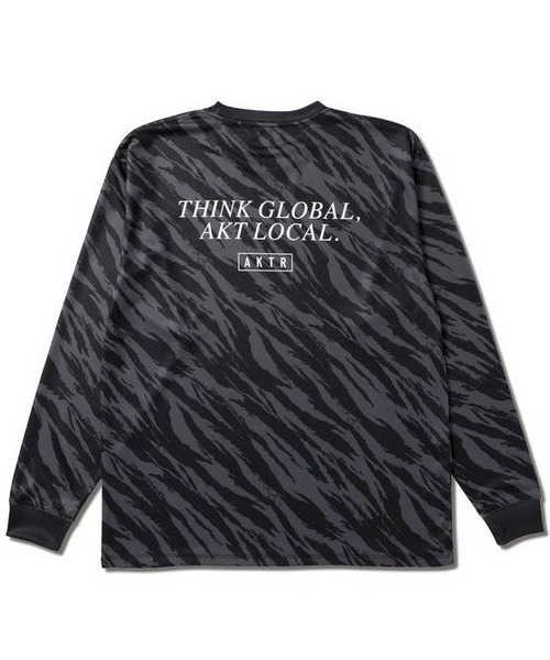 AKTR（アクター）の「AKTR BEAST CAMO A.L LOOSE L/S SP TEE（アクター ビーストカモ A.L ルーズ ロングスリーブ SP ティー）（Tシャツ/カットソー・メンズ・ブラック/ホワイト/グリーン・MEDIUM/LARGE/X-LARGE/XX-LARGE）」の17枚目の写真