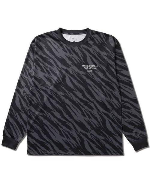 AKTR（アクター）の「AKTR BEAST CAMO A.L LOOSE L/S SP TEE（アクター ビーストカモ A.L ルーズ ロングスリーブ SP ティー）（Tシャツ/カットソー・メンズ・ブラック/ホワイト/グリーン・MEDIUM/LARGE/X-LARGE/XX-LARGE）」の18枚目の写真