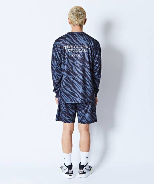 AKTR（アクター）の「AKTR BEAST CAMO A.L LOOSE L/S SP TEE（アクター ビーストカモ A.L ルーズ ロングスリーブ SP ティー）（Tシャツ/カットソー・メンズ・ブラック/ホワイト/グリーン・MEDIUM/LARGE/X-LARGE/XX-LARGE）」の22枚目の写真