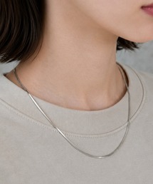 ciite'（シーテ）の「【 金属アレルギー対応 】 スネークチェーンネックレス サージカルステンレス（ネックレス）」